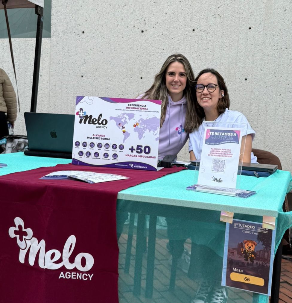 +Melo en feria del ecosistema emprendedor